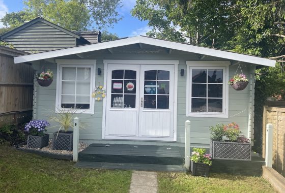 Outside new cabin